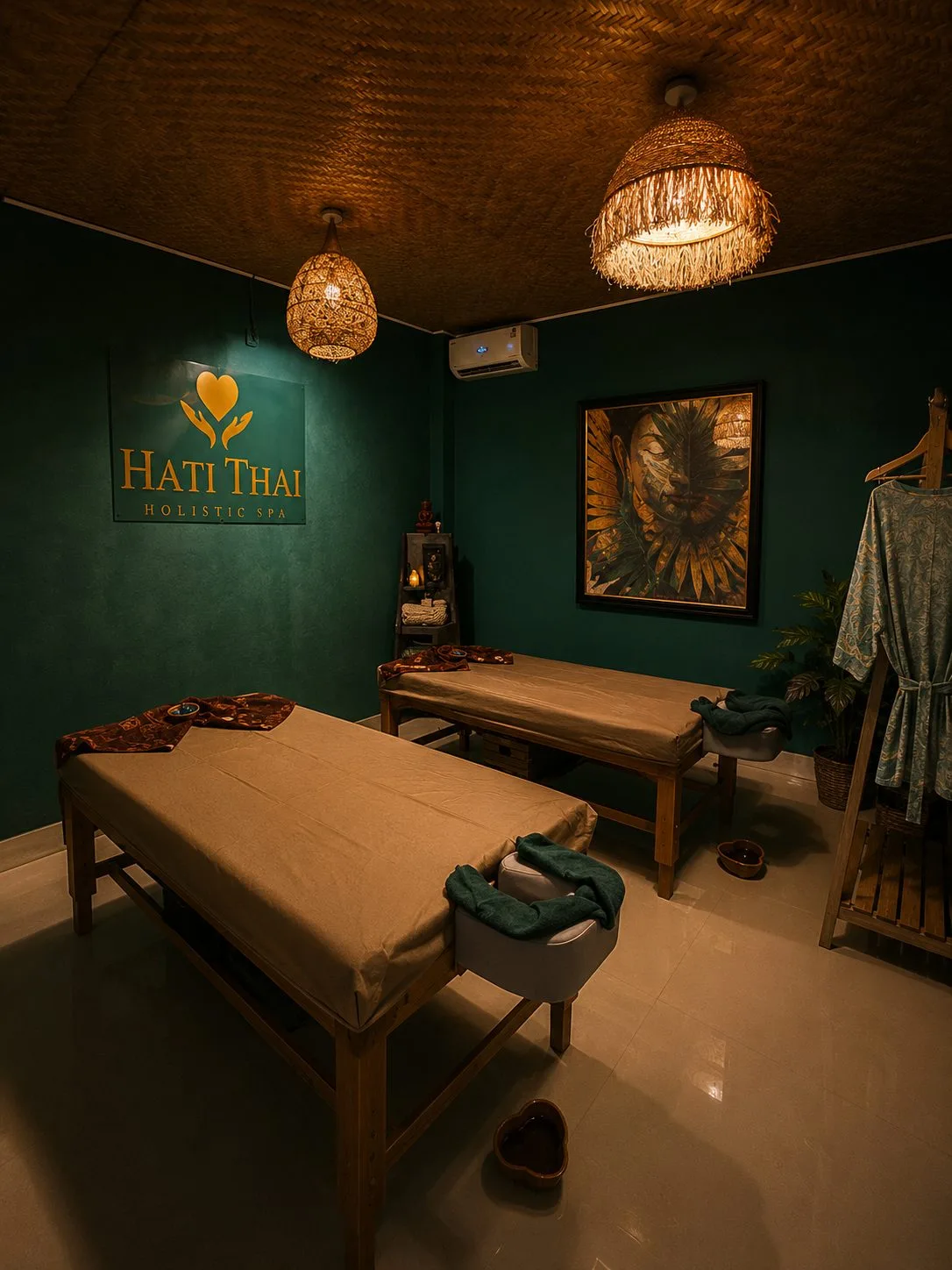 Hati Thai massage room in Bali